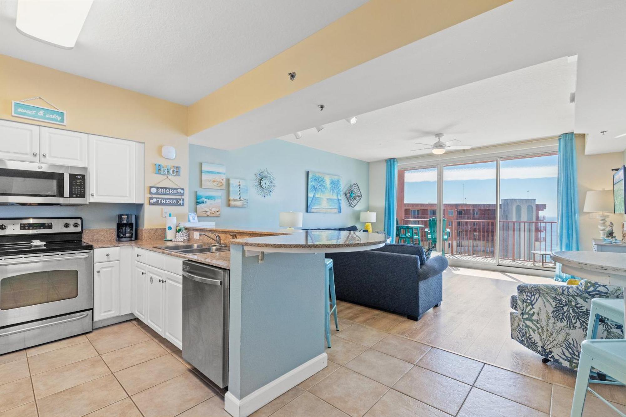 Penthouse With Beautiful Beach Views! 1 Bedroom, 2 Bathroom Penthouse! Panama City Beach Eksteriør bilde